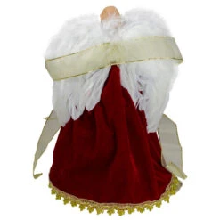 Northlight 14" Red And Gold Traditional Angel Christmas Tree Topper - Unlit -Winter Decor Store northlight e90893 2 53766.1604023645