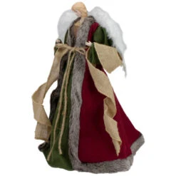Northlight 18" Green And Brown Angel In A Dress Christmas Tree Topper - Unlit -Winter Decor Store northlight e90899 3 49899.1604023644