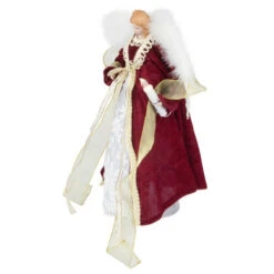Northlight Angel With Lighted Candle Christmas Tree Topper - 14" - Burgundy And White 7 Northlight Angel With Lighted Candle Christmas Tree Topper - 14" - Burgundy And White -Winter Decor Store northlight e94088 3 92828.1667484957