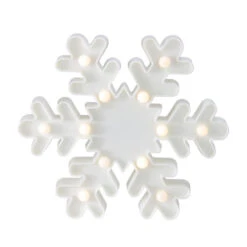 Northlight LED Lighted Snowflake Christmas Marquee Sign - 9.5" - White 6 Northlight LED Lighted Snowflake Christmas Marquee Sign - 9.5" - White -Winter Decor Store northlight fm26613 65418.1694101352