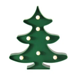 Northlight 8.75" Green Christmas Tree Marquee Wall Sign 6 Northlight 8.75" Green Christmas Tree Marquee Wall Sign -Winter Decor Store northlight fm26617 77054.1694101351