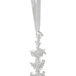 Northlight 10" White Glittered Snowflake Christmas Ornament -Winter Decor Store northlight gb90508 2 20830.1603245200