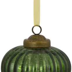 Northlight 3" Green Crackle Glass Onion Christmas Ornament -Winter Decor Store northlight gb94417 sample 2 81964.1669970844