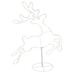 Northlight 36" Lighted Running Reindeer Silhouette Outdoor Christmas Decor -Winter Decor Store northlight gv94141 1 63797.1702315856