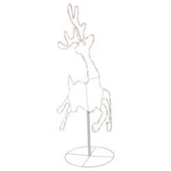 Northlight 36" Lighted Running Reindeer Silhouette Outdoor Christmas Decor -Winter Decor Store northlight gv94141 2 81249.1702315856
