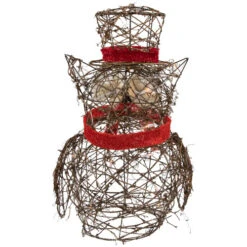Northlight Lighted Glitter Rattan Owl Outdoor Christmas Decoration - 21" - Clear Lights -Winter Decor Store northlight h83201 4updated 26887.1669192840