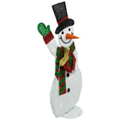 Northlight Lighted Waving Snowman Outdoor Christmas Decoration - 32" - Clear Lights -Winter Decor Store northlight h85210 02 28375.1689172102