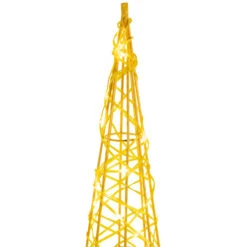 Northlight Set Of 3 LED Twinkle Lighted Gold Mesh Cone Trees Outdoor Christmas Decorations 39.5" 9 Northlight Set Of 3 LED Twinkle Lighted Gold Mesh Cone Trees Outdoor Christmas Decorations 39.5" -Winter Decor Store northlight h94631 02 49338.1693928319