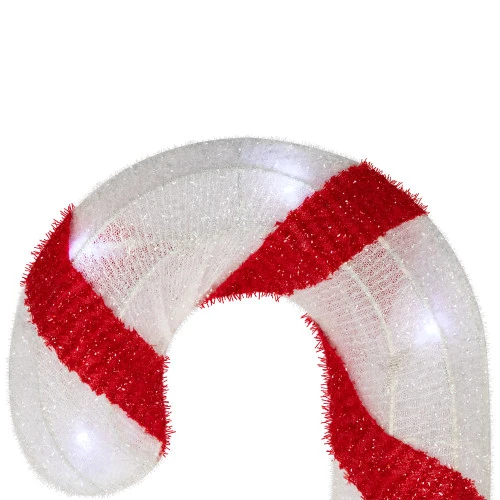 Northlight Lighted Candy Cane Christmas Pathway Lawn Stakes - 20" - Set Of 3 6 Northlight Lighted Candy Cane Christmas Pathway Lawn Stakes - 20" - Set Of 3 - Image 6