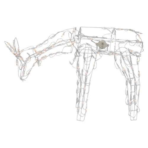 Northlight Lighted Feeding Reindeer Animated Outdoor Christmas Decoration - 42" - Clear Lights 5 Northlight Lighted Feeding Reindeer Animated Outdoor Christmas Decoration - 42" - Clear Lights - Image 5