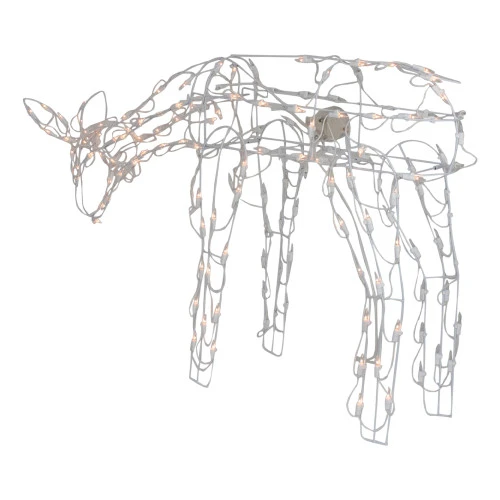 Northlight Lighted Feeding Reindeer Animated Outdoor Christmas Decoration - 42" - Clear Lights 4 Northlight Lighted Feeding Reindeer Animated Outdoor Christmas Decoration - 42" - Clear Lights - Image 4