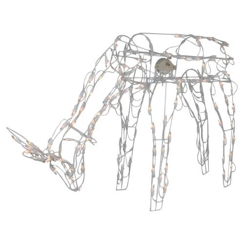 Northlight Lighted Feeding Reindeer Animated Outdoor Christmas Decoration - 42" - Clear Lights 1 Northlight Lighted Feeding Reindeer Animated Outdoor Christmas Decoration - 42" - Clear Lights