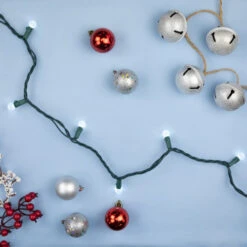 Northlight LED G12 Berry Christmas Lights - Pure White - 16' Green Wire - 50 Ct 7 Northlight LED G12 Berry Christmas Lights - Pure White - 16' Green Wire - 50 Ct -Winter Decor Store northlight ha95861 styled2 13598.1709061165