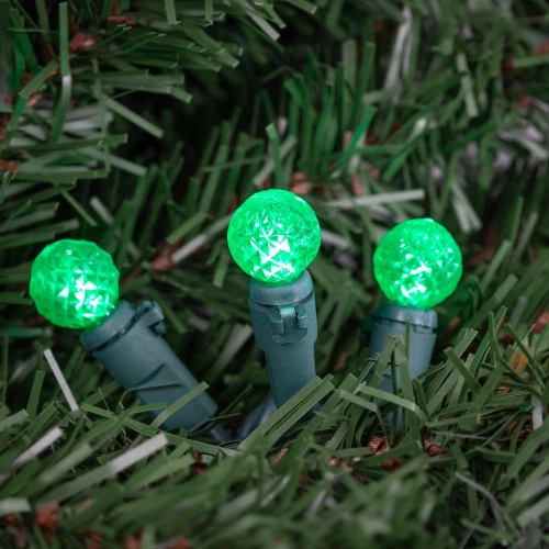 Northlight LED G12 Berry Christmas Lights - Green - 16' Green Wire - 50 Ct 2 Northlight LED G12 Berry Christmas Lights - Green - 16' Green Wire - 50 Ct - Image 2