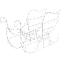 Northlight 48" Lighted Sleigh Outdoor Christmas Decoration 7 Northlight 48" Lighted Sleigh Outdoor Christmas Decoration -Winter Decor Store northlight ha99322 02 43633.1694447006