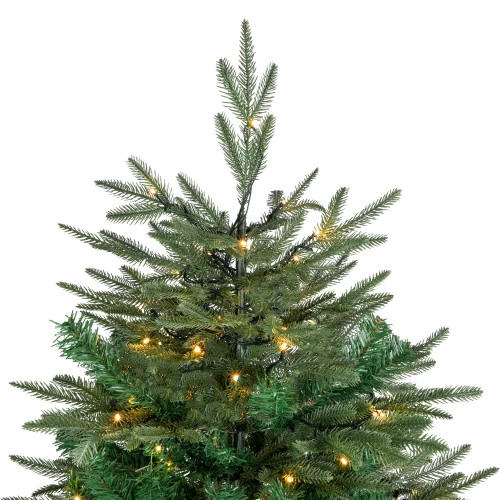 Northlight Real Touch™? Pre-Lit Full Hudson Fir Artificial Christmas Tree - 6.5' - Warm White LED 4 Northlight Real Touch™? Pre-Lit Full Hudson Fir Artificial Christmas Tree - 6.5' - Warm White LED - Image 4