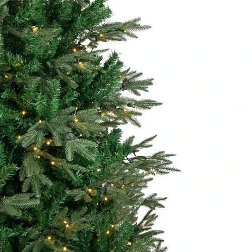 Northlight Real Touch™? Pre-Lit Full Hudson Fir Artificial Christmas Tree - 6.5' - Warm White LED 3 Northlight Real Touch™? Pre-Lit Full Hudson Fir Artificial Christmas Tree - 6.5' - Warm White LED - Image 3