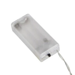 Northlight 10-Count B/O Warm White LED Pom Pom Garland Christmas Lights - 3' Clear Wire -Winter Decor Store northlight hc90644 3 sample 69513.1665260256