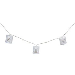 Northlight 10 B/O LED Warm White Metal Lantern Christmas Lights - 6.25' Clear Wire 8 Northlight 10 B/O LED Warm White Metal Lantern Christmas Lights - 6.25' Clear Wire -Winter Decor Store northlight hc90655 sample 1 82873.1715114390