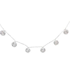 Northlight 10 B/O LED Warm White Clear Round Ball Christmas Lights - 4.75' Clear Wire -Winter Decor Store northlight hc90659 sample 1 73226.1715114389