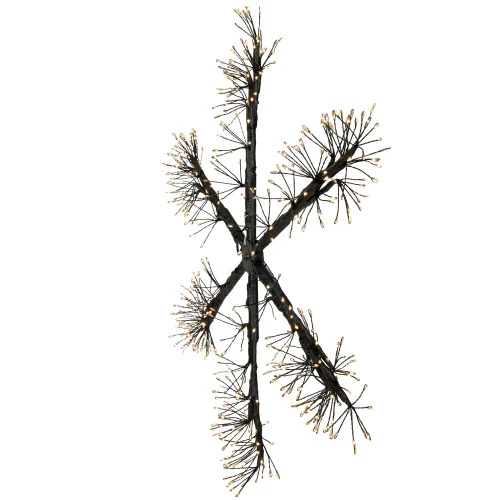 Northlight 24" LED Lighted Snowflake Christmas Decoration, Warm White Lights 3 Northlight 24" LED Lighted Snowflake Christmas Decoration, Warm White Lights - Image 3