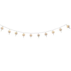 Northlight North Star Christmas Light Set - Warm White LED - 3' - Clear Wire - 10ct 13 Northlight North Star Christmas Light Set - Warm White LED - 3' - Clear Wire - 10ct -Winter Decor Store northlight hc96432 01 57846.1726279112
