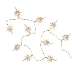 Northlight North Star Christmas Light Set - Warm White LED - 3' - Clear Wire - 10ct 11 Northlight North Star Christmas Light Set - Warm White LED - 3' - Clear Wire - 10ct -Winter Decor Store northlight hc96432 05 89068.1726279112
