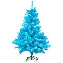 Northlight Full Pine Artificial Christmas Tree - 4' - Cerulean Blue - Unlit