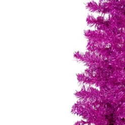 Northlight 4' Pink Artificial Tinsel Christmas Tree, Unlit 8 Northlight 4' Pink Artificial Tinsel Christmas Tree, Unlit -Winter Decor Store northlight j92321 2 15300.1637845321