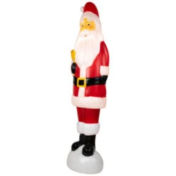 Lighted Blow Mold Santa Claus Outdoor Christmas Decoration - 59" -Winter Decor Store northlight jq95387 03 61529.1697819516