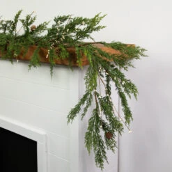 Northlight Real Touch™? Cypress And White Grape Berry Artificial Christmas Garland - 6' X 8" - Unlit 13 Northlight Real Touch™? Cypress And White Grape Berry Artificial Christmas Garland - 6' X 8" - Unlit -Winter Decor Store northlight jy88059 01 68526.1704379460