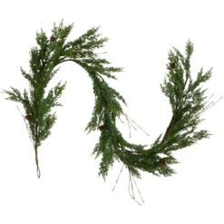 Northlight Real Touch™? Cypress And White Grape Berry Artificial Christmas Garland - 6' X 8" - Unlit 10 Northlight Real Touch™? Cypress And White Grape Berry Artificial Christmas Garland - 6' X 8" - Unlit -Winter Decor Store northlight jy88059 6 37349.1704379456