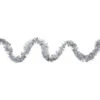 Northlight Commercial Tinsel Foil Christmas Garland - 50' X 2.5" - Silver - Unlit