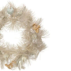 Northlight 24" Champagne Gold Apple And Pine Needle Artificial Christmas Wreath - Unlit -Winter Decor Store northlight kjix6416 2 updated2022 99115.1666251131
