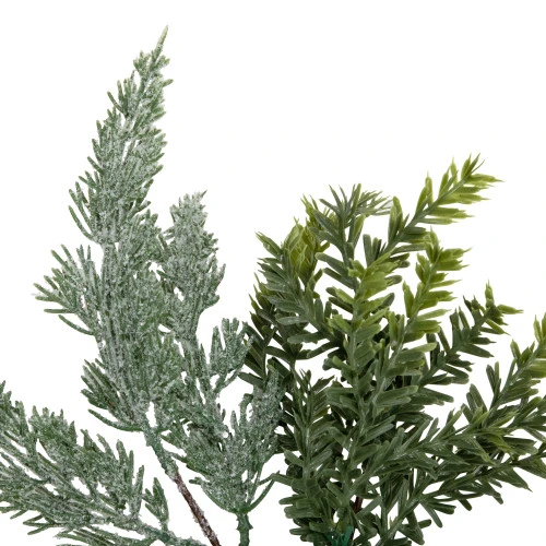 Pre-Decorated Ornaments And Pinecones Artificial Christmas Garland - 7' X 14" - Unlit 7 Pre-Decorated Ornaments And Pinecones Artificial Christmas Garland - 7' X 14" - Unlit - Image 7