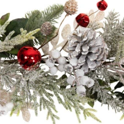 Frosted Pinecones And Berries Artificial Christmas Garland - 6' X 8" - Unlit -Winter Decor Store northlight ll94338 04 10594.1726019804