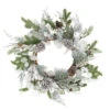Northlight Artificial Mixed Foliage With Pine Cones Christmas Wreath, 28-Inch, Unlit