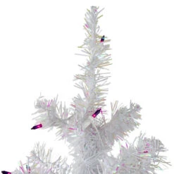 Northlight 4' Pre-lit White Iridescent Pine Artificial Christmas Tree - Purple Lights 7 Northlight 4' Pre-lit White Iridescent Pine Artificial Christmas Tree - Purple Lights -Winter Decor Store northlight m88695 2 31076.1665346760