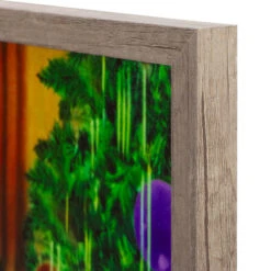 Northlight 19" Lighted Norman Rockwell 'Santa Trimming Tree' Christmas Wall Art -Winter Decor Store northlight nj93408 2 04881.1661887124