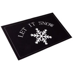 Northlight Let It Snow Christmas Doormat 29" X 17" 8 Northlight Let It Snow Christmas Doormat 29" X 17" -Winter Decor Store northlight nj95152 03 80335.1694101338