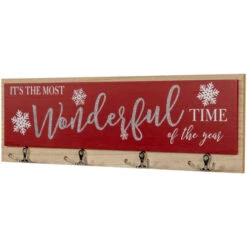 Northlight Snowflakes "It's The Most Wonderful Time Of The Year" Christmas Wall Hooks - 19.5" 8 Northlight Snowflakes "It's The Most Wonderful Time Of The Year" Christmas Wall Hooks - 19.5" -Winter Decor Store northlight nj95153 02 33015.1693668917