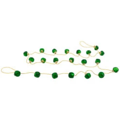 Northlight Shiny Metal Jingle Bells Christmas Garland - 7.5' - Green 11 Northlight Shiny Metal Jingle Bells Christmas Garland - 7.5' - Green -Winter Decor Store northlight nj96031 02 56920.1723251959