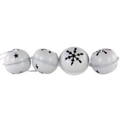 Northlight Stars And Snowflakes Christmas Jingle Bell Ornaments - 1.5" - White - 12ct 8 Northlight Stars And Snowflakes Christmas Jingle Bell Ornaments - 1.5" - White - 12ct -Winter Decor Store northlight nj96034 02 48945.1723251957