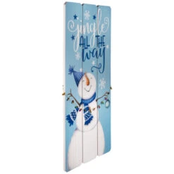 Northlight Jingle All The Way Wooden Christmas Wall Sign - 23.5" - Blue And White 9 Northlight Jingle All The Way Wooden Christmas Wall Sign - 23.5" - Blue And White -Winter Decor Store northlight nj97106 02 46024.1726539036