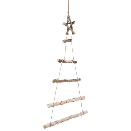 Northlight 34" Natural Twig Tree With Star Wall Hanging Christmas Decoration 6 Northlight 34" Natural Twig Tree With Star Wall Hanging Christmas Decoration - Image 6