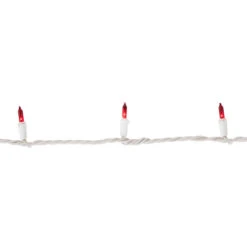 Northlight 100ct Red And Clear Mini Icicle Christmas Lights- 5.75ft, White Wire -Winter Decor Store northlight nl02369 3 33092.1677320470