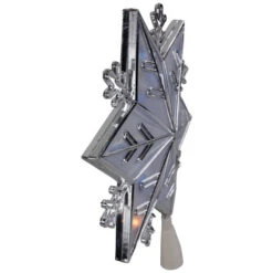 Northlight 10" Silver Snowflake Lighted Christmas Tree Topper - Blue Lights 11 Northlight 10" Silver Snowflake Lighted Christmas Tree Topper - Blue Lights -Winter Decor Store northlight nl02639 04 25763.1694101348