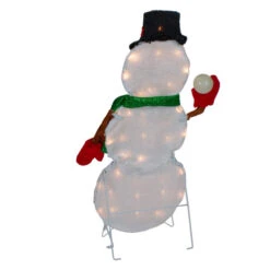 Northlight Snowman With Snowball Christmas Outdoor Decoration - 24" - White Lights 9 Northlight Snowman With Snowball Christmas Outdoor Decoration - 24" - White Lights -Winter Decor Store northlight qh91176 2 05579.1604024092