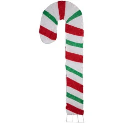 Northlight Lighted Double Candy Cane Archway Outdoor Christmas Decoration - 7' - Warm White -Winter Decor Store northlight qh93819 4 02118.1669884311