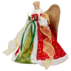 Lighted Angel With Golden Wings Christmas Tree Topper - 12" - Clear Lights 8 Lighted Angel With Golden Wings Christmas Tree Topper - 12" - Clear Lights -Winter Decor Store northlight ri92241 3 33476.1665611637